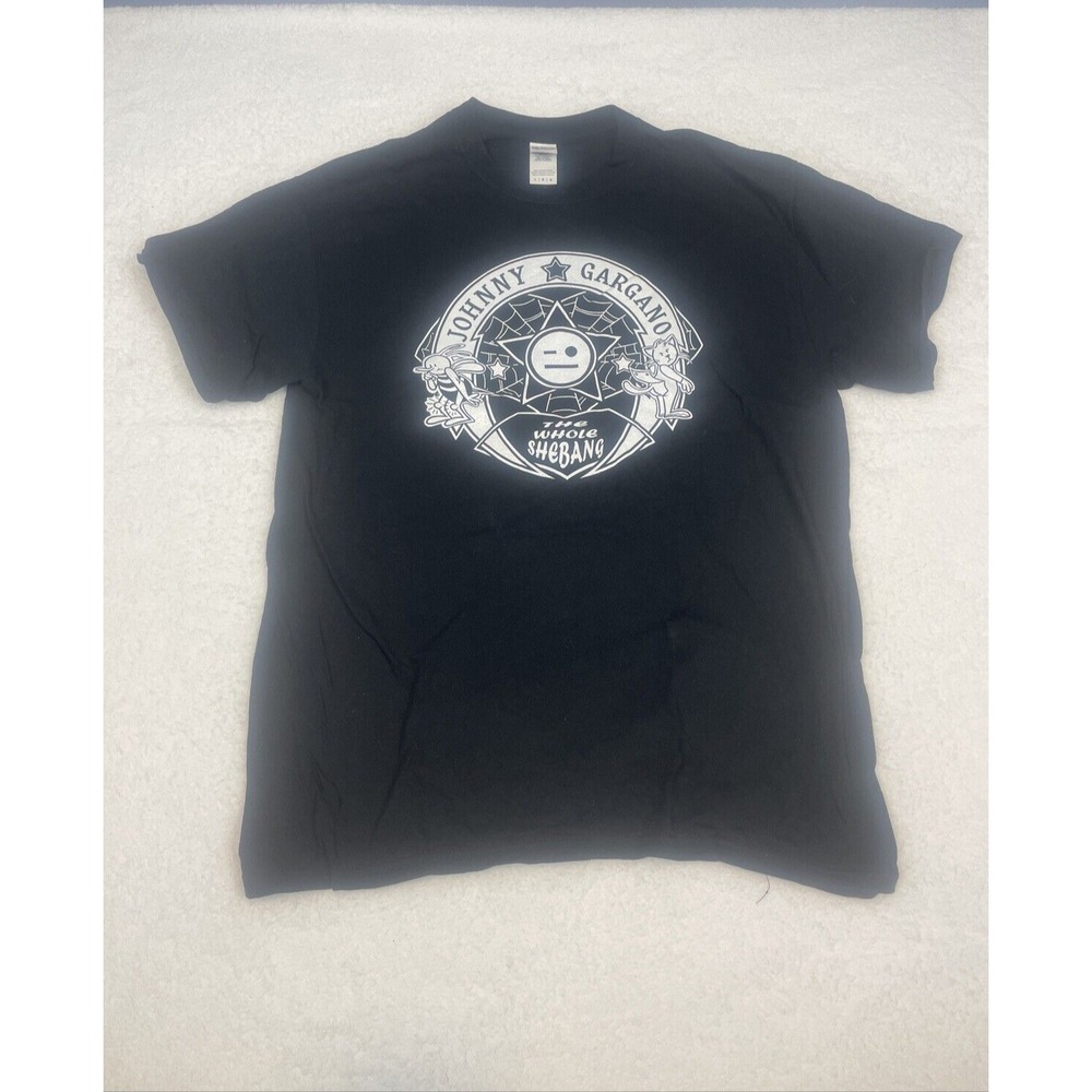 Gildan Large Black Johnny Gargano The Whole Shebang T-Shirt